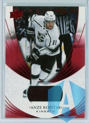 2020-21 Upper Deck Trilogy Red Foil Jersey Anze Kopitar #25